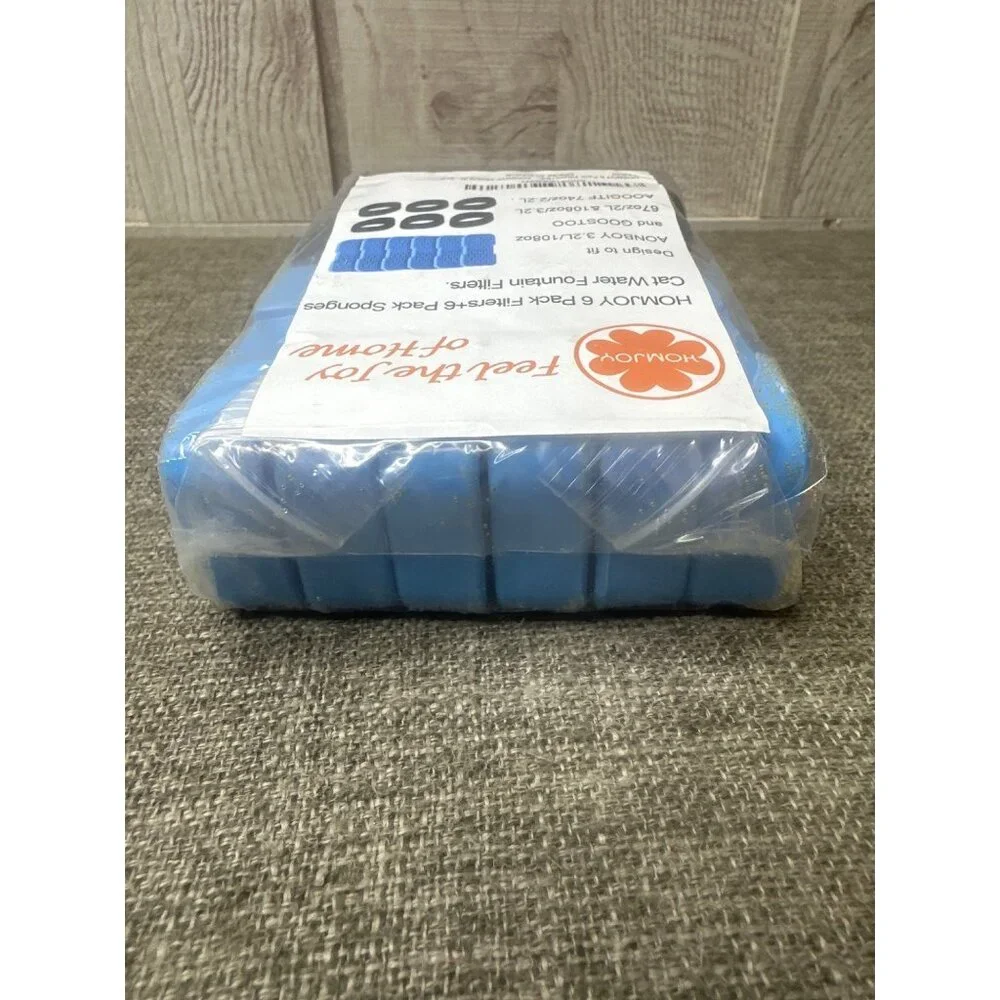 Homjoy Cat Water Fountain Replacement Filters 6 Pack